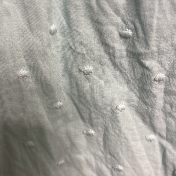 The Oaks Apparel dress. Mint with floral motif. Size 5 - Picture 3 of 6